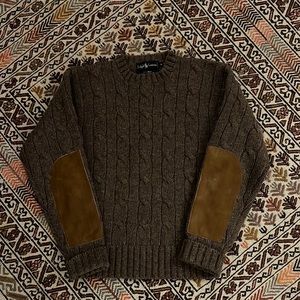 RALPH LAUREN:  Vintage Cable Knit Sweater